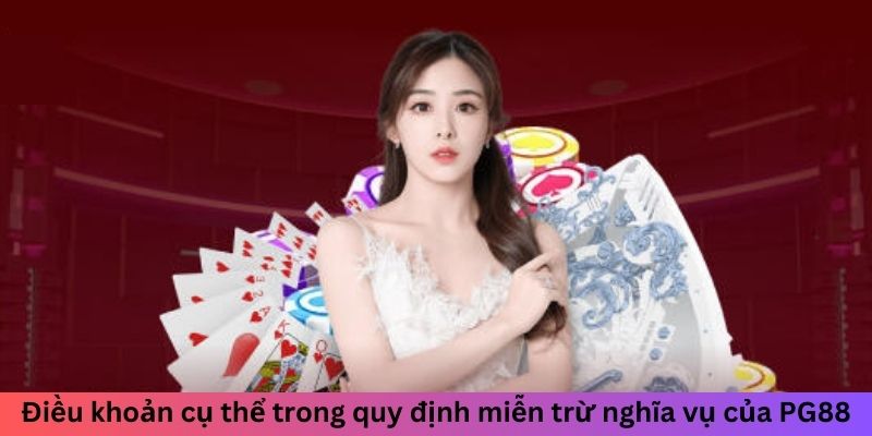 Điều khoản cụ thể trong quy định miễn nghĩa vụ